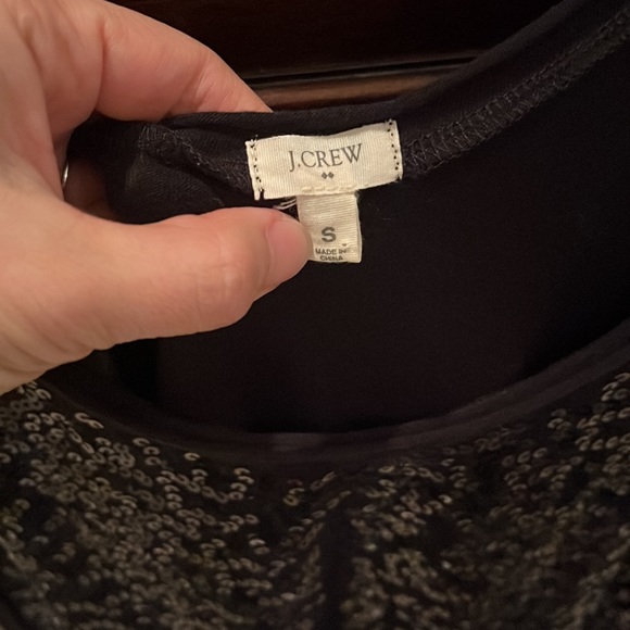 J Crew Sequin tank top - Picture 2 of 7